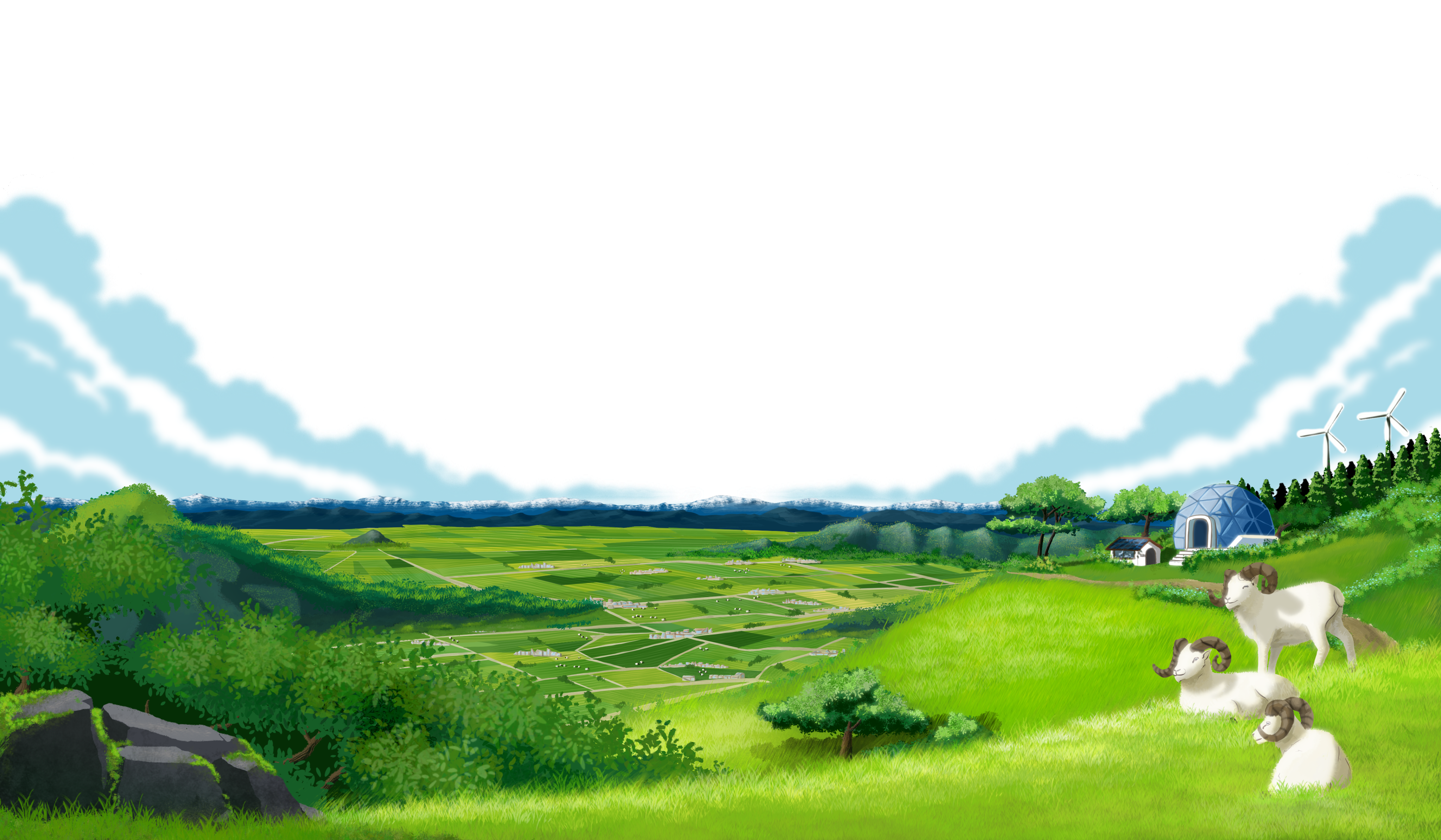 Background landscape